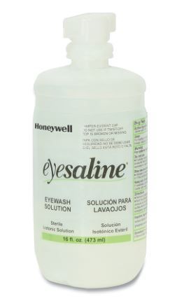 EYEWASH SOLUTION REFILL 16 OZ BOTTLE - Wash: Eye & Skin